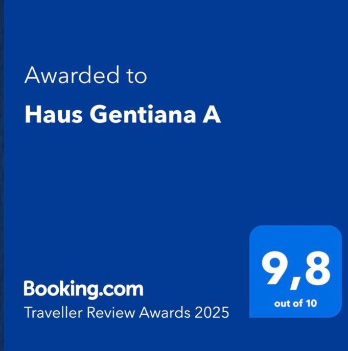 グレヘンHaus Gentiana Aアパートメント エクステリア 写真